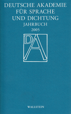 Buchcover: Jahrbuch 2005