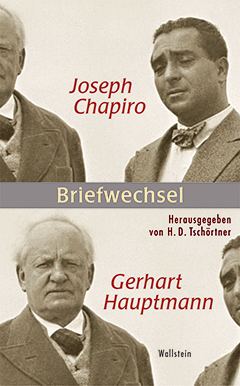 Buchcover: Joseph Chapiro - Gerhart Hauptmann
