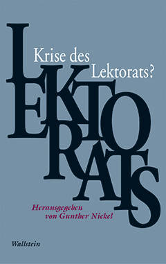 Buchcover: Krise des Lektorats?