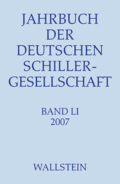 Jahrbuch der Deutschen Schillergesellschaft