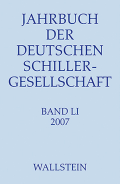 Jahrbuch der Deutschen Schillergesellschaft