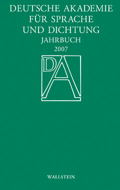 Buchcover: Jahrbuch 2007