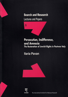 Persecution, Indifference, and Amnesia Cover Persecution, Indifference, and Amnesia