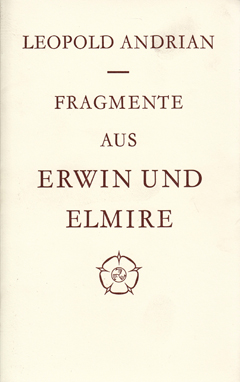 Fragmente aus »Erwin und Elmire« Cover Fragmente aus »Erwin und Elmire«