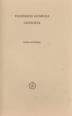 Buchcover: Gedichte