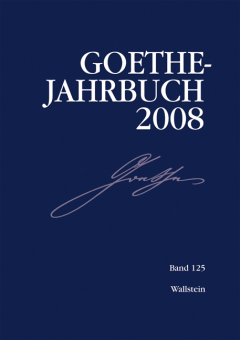 Buchcover: Goethe-Jahrbuch 125, 2008