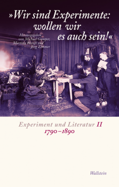 Buchcover: »Wir sind Experimente: wollen wir es auch sein!«