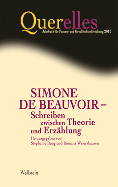 Buchcover: Simone de Beauvoir - Schreiben zwischen Theorie und Erzählung