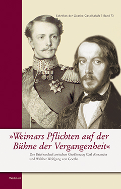 Buchcover: »Weimars Pflichten auf der Bühne der Vergangenheit«