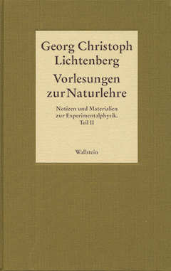 Buchcover: Vorlesungen zur Naturlehre. Notizen und Materialien zur Experimentalphysik. Teil II
