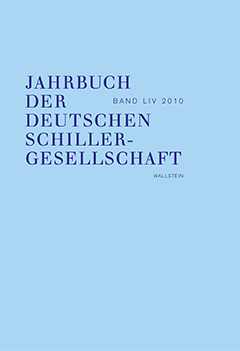 Jahrbuch der Deutschen Schillergesellschaft