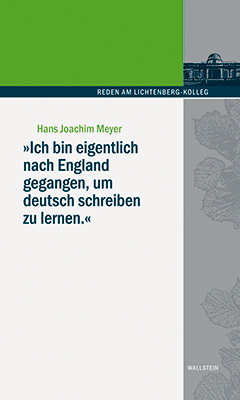 »Ich bin eigentlich nach England gegangen, um deutsch schreiben zu lernen«