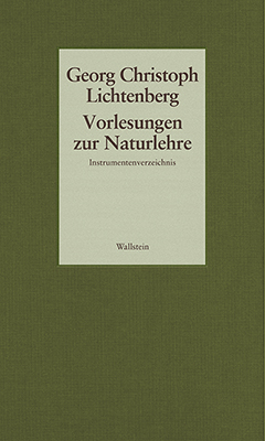 Buchcover: Vorlesungen zur Naturlehre