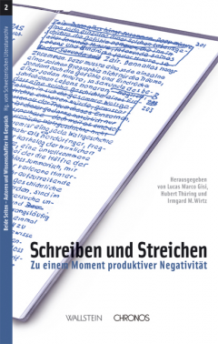 Buchcover: Schreiben und Streichen