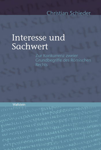 Buchcover: Interesse und Sachwert
