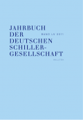 Jahrbuch der Deutschen Schillergesellschaft