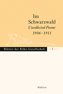 Buchcover: Im Schwarzwald - Uncollected Poems 1906-1911