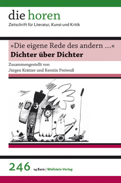 Buchcover: »Die eigene Rede des andern …«