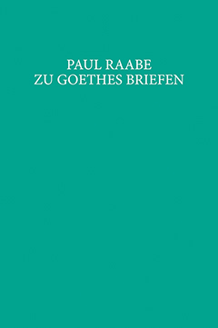 Buchcover: Zu Goethes Briefen