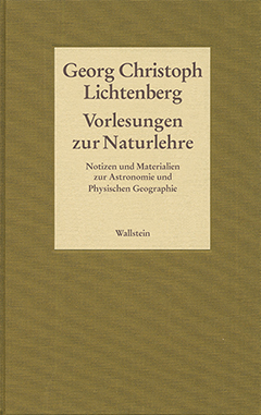 Buchcover: Vorlesungen zur Naturlehre. Notizen und Materialien zur Astronomie und Physischen Geographie