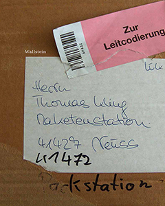 Buchcover: Thomas Kling. Zur Leitcodierung
