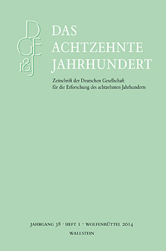 Das achtzehnte Jahrhundert 38/1