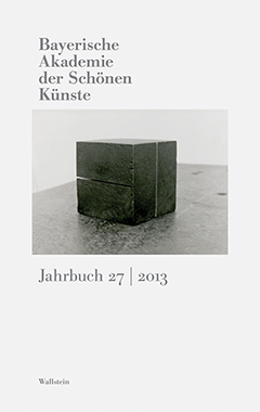 Buchcover: Bayerische Akademie der Schönen Künste