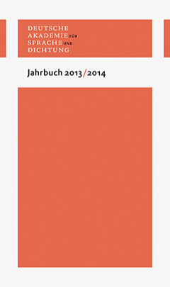 Buchcover: Jahrbuch 2013/2014