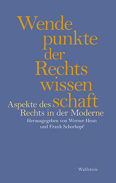 Buchcover: Wendepunkte der Rechtswissenschaft