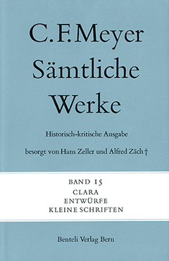 Buchcover: Clara, Entwürfe, Kleine Schriften