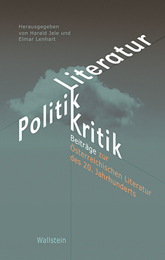 Buchcover: Literatur – Politik – Kritik