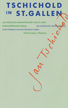 Buchcover: Tschichold in St. Gallen
