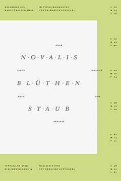 Buchcover: Blüthenstaub