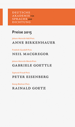 Buchcover: Preise 2015