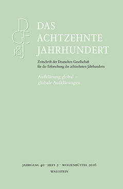 Aufklärung global – globale Aufklärungen