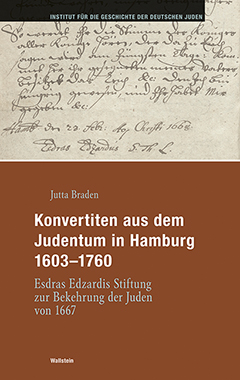 Buchcover: Konvertiten aus dem Judentum in Hamburg 1603-1760