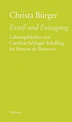 Buchcover: Exzeß und Entsagung