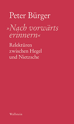 Buchcover: »Nach vorwärts erinnern«