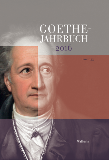 Buchcover: Goethe-Jahrbuch 133, 2016