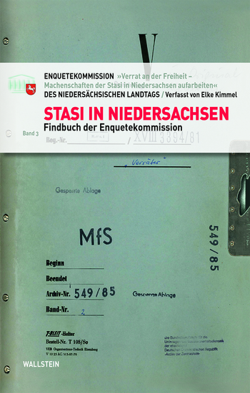 Buchcover: Stasi in Niedersachsen
