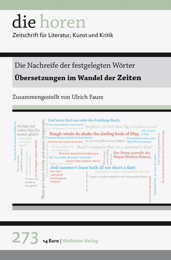 Buchcover: Die Nachreife der festgelegten Wörter