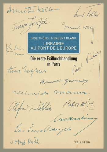 Buchcover: Librairie Au Pont de l`Europe