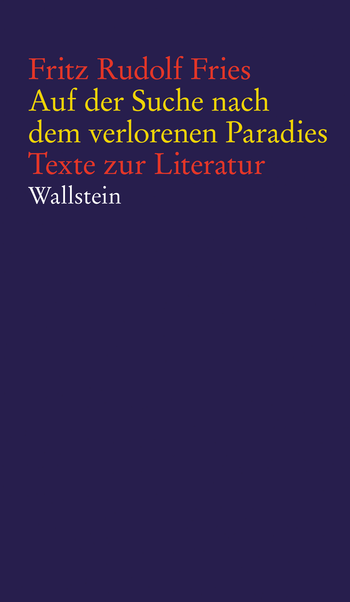 Buchcover: Auf der Suche nach dem verlorenen Paradies