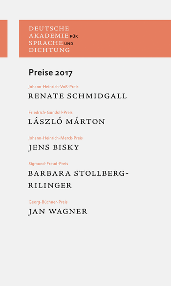 Buchcover: Preise 2017