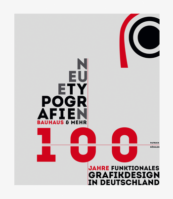 Buchcover: Neue Typografien / New Typographies