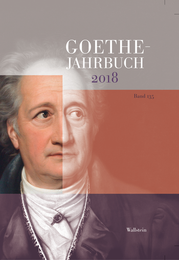 Buchcover: Goethe-Jahrbuch 135, 2018