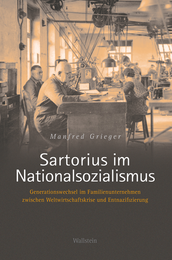 Buchcover: Sartorius im Nationalsozialismus