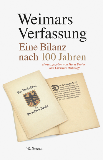 Buchcover: Weimars Verfassung