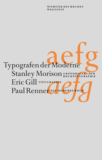 Buchcover: Typografen der Moderne