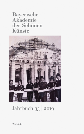Buchcover: Bayerische Akademie der Schönen Künste